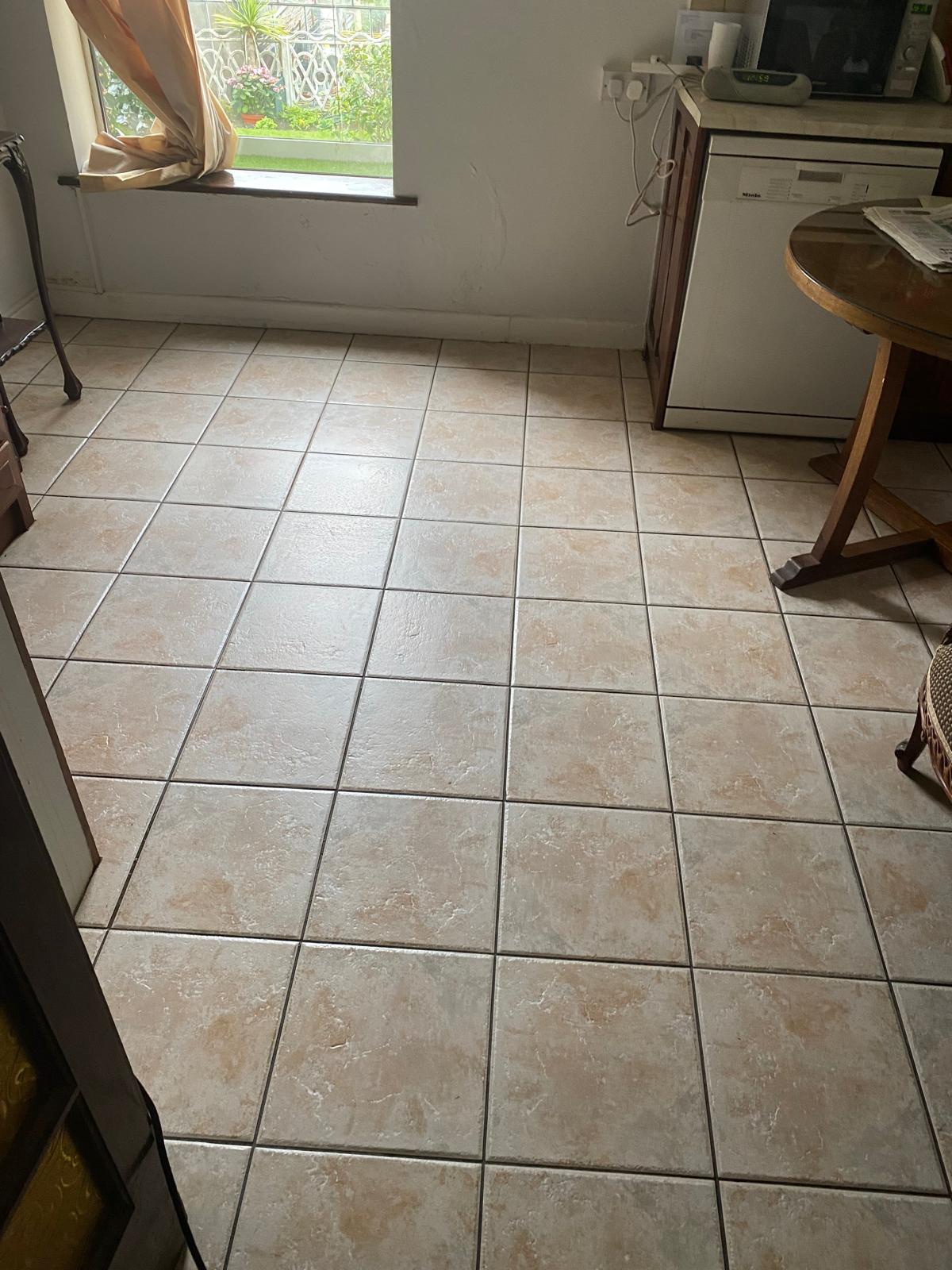 tile cleaning service carried out by clean pro in Galway